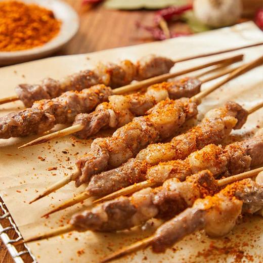 【内蒙古羊肉串】20串/把，肥瘦相间 商品图1