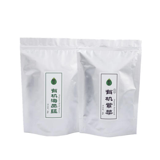 鲜8 头水有机紫菜/海带丝 | 紫菜幼嫩鲜香、海带丝脆爽顺滑、干净无沙、易泡发、简单美味、吃法多样 商品图0