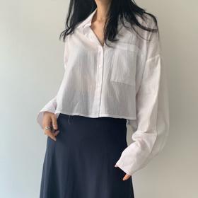 3-color pleated short coat 3色褶皱短外套 ins搭配风温柔风JPY带授权招加盟代理