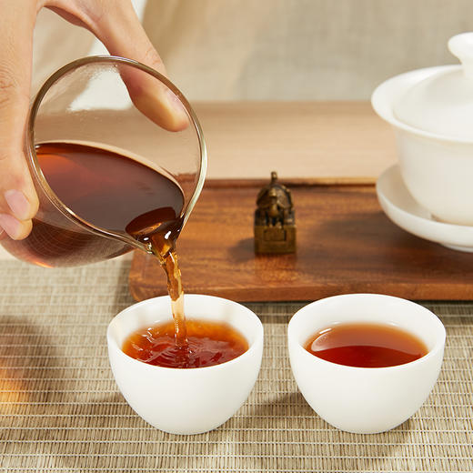 溢庆源丨宫廷方砖 熟普 普洱熟茶 2016年原料 80g 商品图4