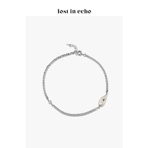 lost in echo设计师人鱼泪系列 lanka异形琵琶珠中性项链 商品图2