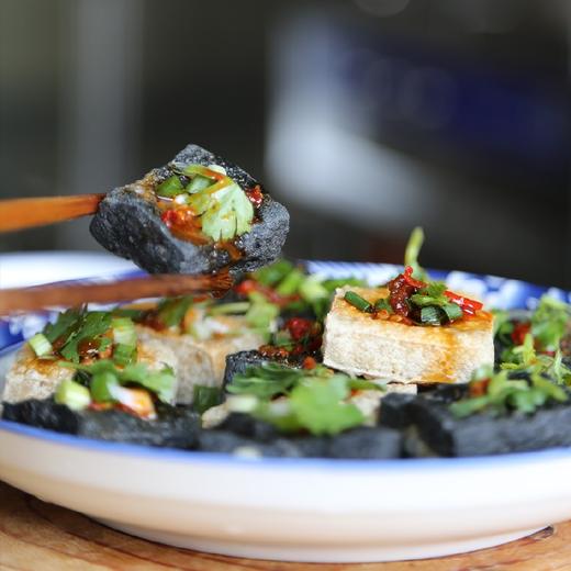 老长沙正宗臭豆腐鲜胚 20片/盒 净重约450g（收到冷藏保存） 商品图1