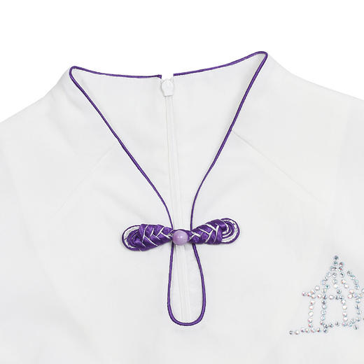 DLQ-A2541真丝法式旗袍年轻款鱼尾裙两件套 商品图2