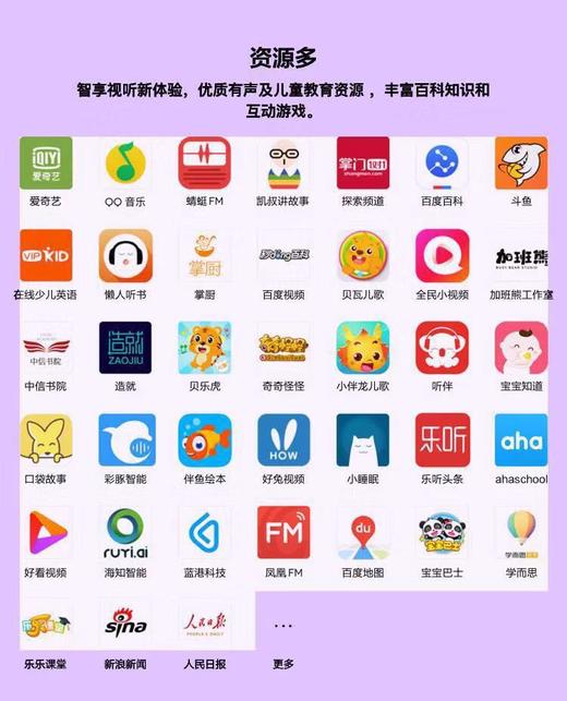 小度在家1C 4G公开版智能音箱支持插卡 自带电池 语音控制WiFi蓝牙音响远程视频学习7英寸JPY带授权招加盟代理 商品图11