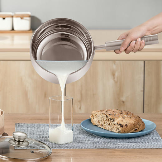 Debo梅根304不锈钢奶锅汤锅职场妈妈辅食神器 商品图0