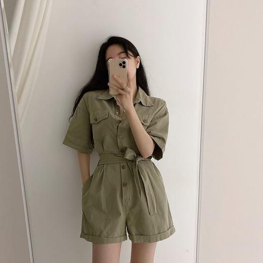 Belted jumpsuit Boyfit 腰带连身裤 ins潮流风酷女孩 忌平庸JPY带授权招加盟代理 商品图2
