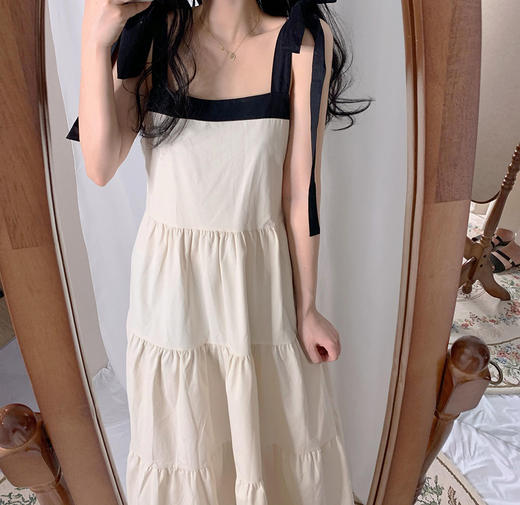 Two-tone dress 双色连衣裙 ins气质风忌平庸JPY带授权招加盟代理 商品图2
