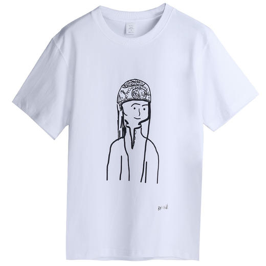 《亲爱的你》原创印花T恤 / 杨老师设计款 / 黑色 白色 /少量现货 商品图4