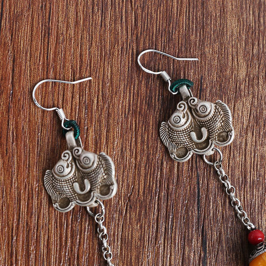 鱼之乐手工耳环 | 原创设计饰品 | 现货加急发 商品图1