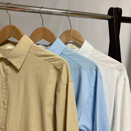 Wear loose shirts and long skirts 日常穿搭宽松衬衫长裙JPY带授权招加盟代理 商品图3