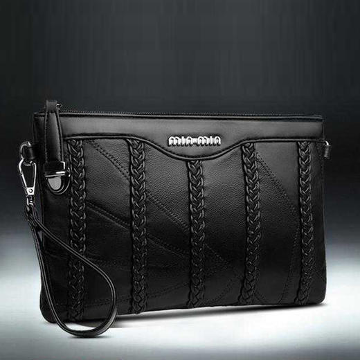 RJ-YZP041欧美风范羊皮手拿包新款单肩斜挎潮流女包 商品图2