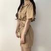 Trench coat chic shirt dress 风衣别致衬衫连衣裙 忌平庸JPY带授权招加盟代理 商品缩略图3