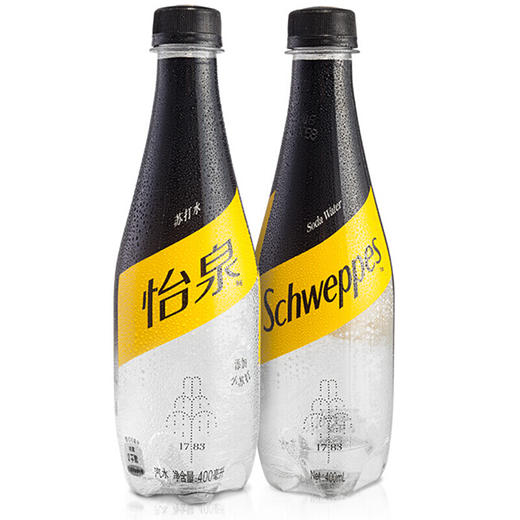 怡泉苏打水400ml12瓶