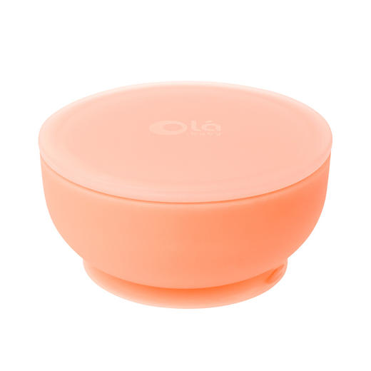 olababy欧拉宝贝 带盖吸盘碗 商品图0