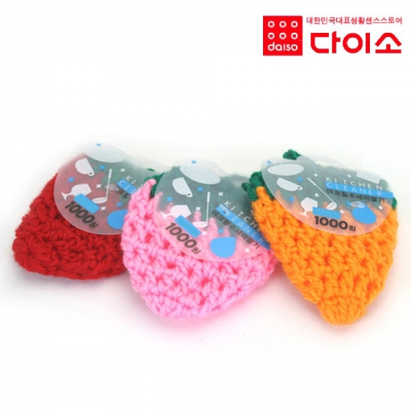 洗涤巾-44573 大创百洁布 Daiso Scouring pad 颜色随机JPY带授权招加盟代理