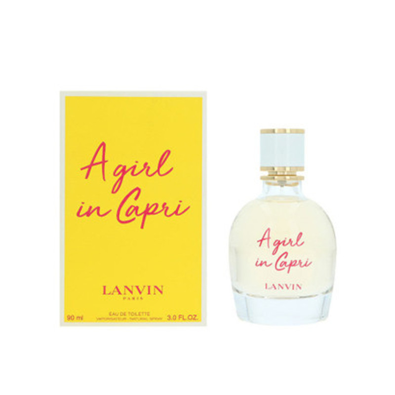 法国 LANVIN 浪凡卡普里岛EDT少女香水30ml/50ml/90ml  香港直邮JPY带授权招加盟代理