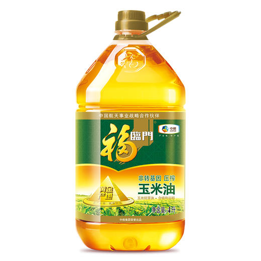 福临门黄金产地玉米油4L 商品图0