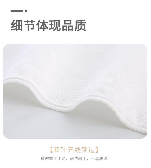 婴儿吸汗巾儿童纯棉隔汗巾4层2-4岁 一条装（颜色随机发货） 商品图2