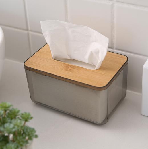 【纸巾盒】日式竹木纸巾盒 商品图2