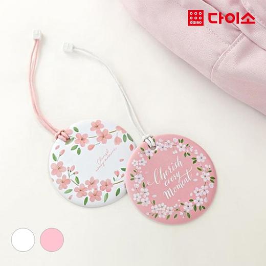 [Daiso] Spring Round Shape Name Tag-1017743 圆形名称标签JPY带授权招加盟代理 商品图0