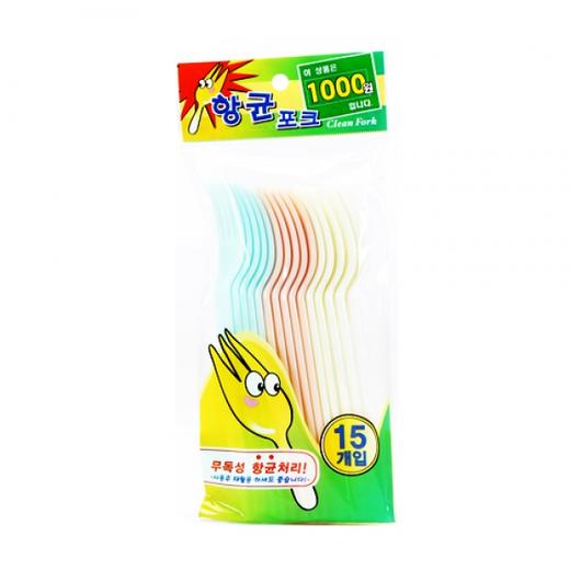 一次性抗菌无害叉子15P-16222 大创 Daiso Disposable forkJPY带授权招加盟代理 商品图0