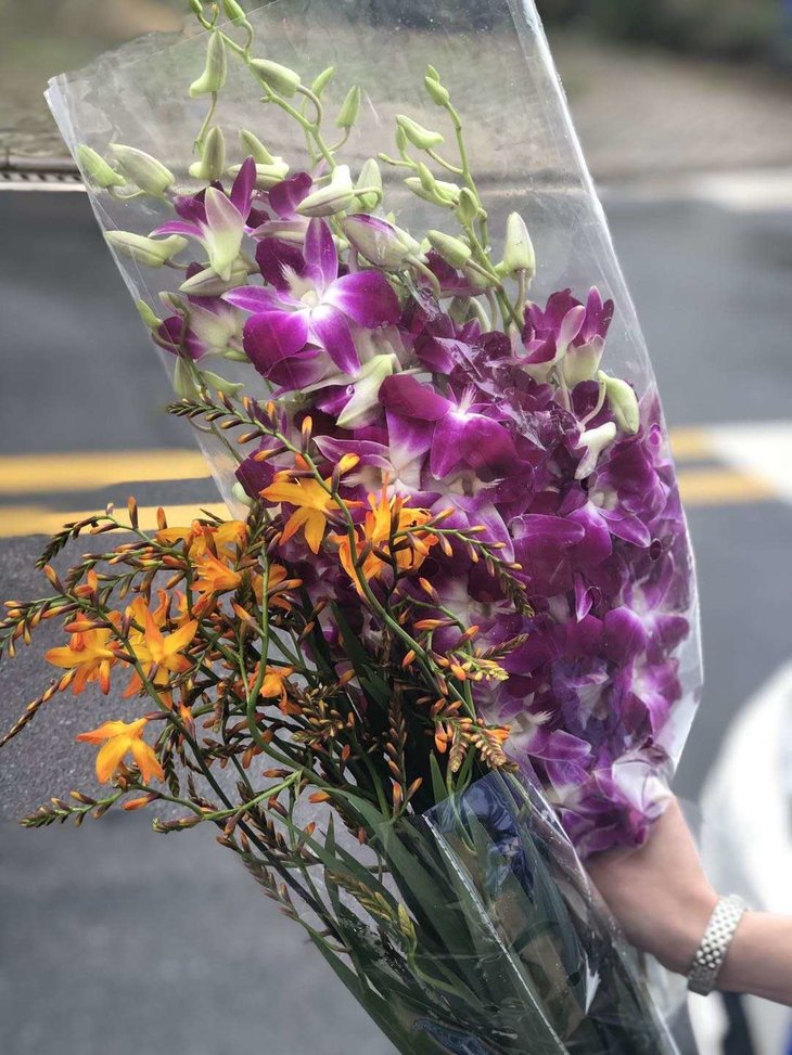 43元火焰兰 洋兰组合花束