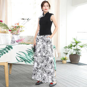 DLQ-A2579新款真丝短款复古日常可穿改良版旗袍