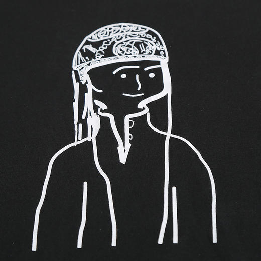 《亲爱的你》原创印花T恤 / 杨老师设计款 / 黑色 白色 /少量现货 商品图1