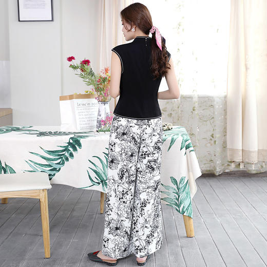 DLQ-A2579新款真丝短款复古日常可穿改良版旗袍 商品图1