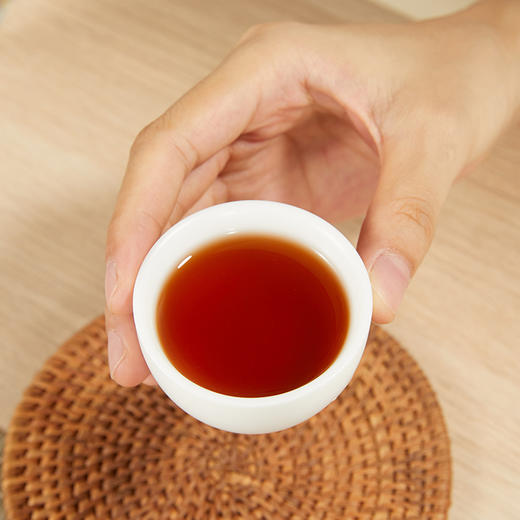 溢庆源丨宫廷方砖 熟普 普洱熟茶 2016年原料 80g 商品图5