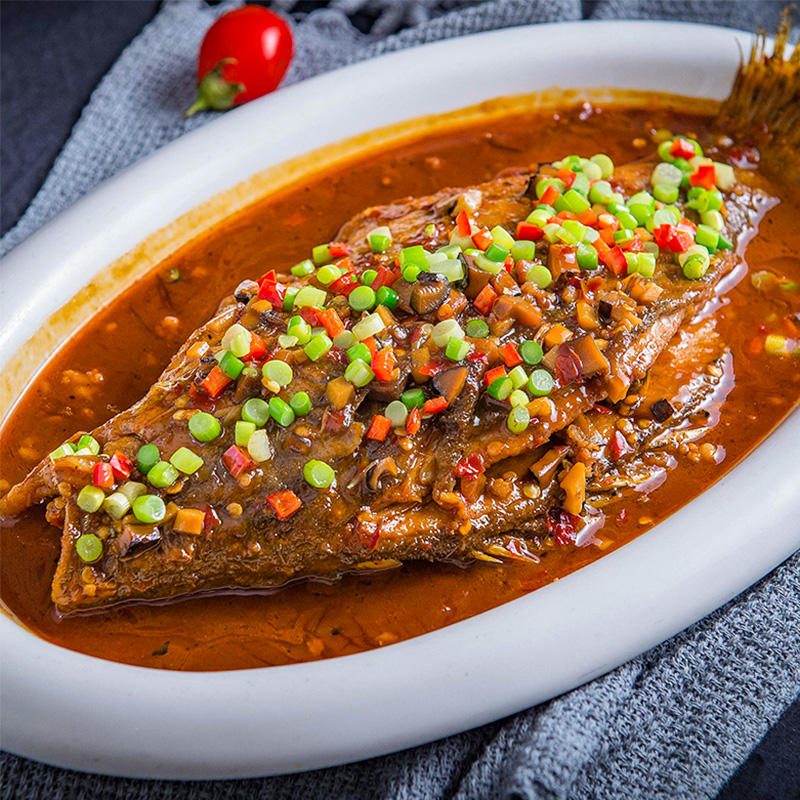 海洋世家 臭鳜鱼徽州名菜 黄山臭鳜鱼 去鳞去脏「 加热即食」