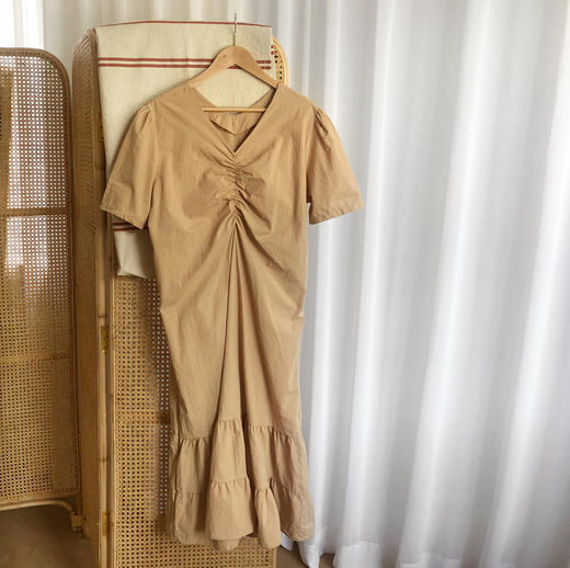 Atmosphere Good Mid-length 3-color dress 中长3色连衣裙忌平庸JPY带授权招加盟代理 商品图2