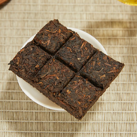 溢庆源丨宫廷方砖 熟普 普洱熟茶 2016年原料 80g 商品图2