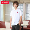 班尼路polo衫男短袖抗菌弹力印花宽松休闲翻领情侣装 商品缩略图2