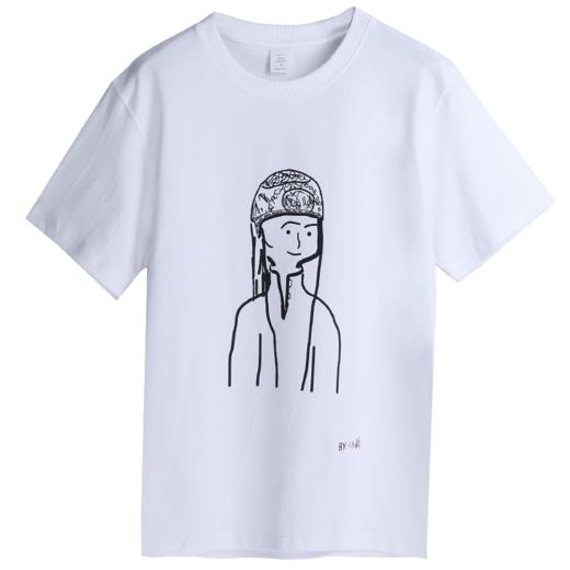 《亲爱的你》原创印花T恤 / 杨老师设计款 / 黑色 白色 /少量现货 商品图6