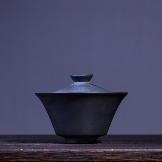 建水紫陶素盖碗 商品图9