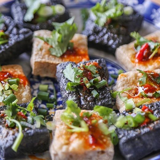 老长沙正宗臭豆腐鲜胚 20片/盒 净重约450g（收到冷藏保存） 商品图5