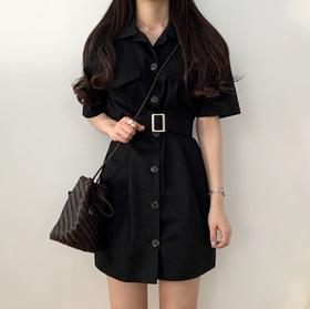 Trench coat chic shirt dress 风衣别致衬衫连衣裙 忌平庸JPY带授权招加盟代理