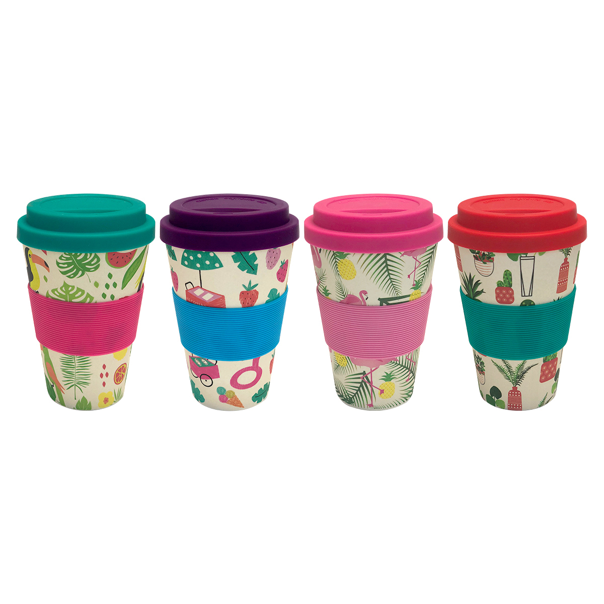 柯克兰 Eco Bamboo Mug Set 生态竹杯套装4枚JPY带授权招加盟代理
