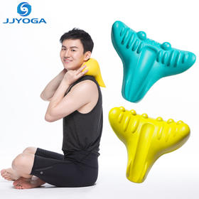 JJYOGA瑜伽网红款颈椎枕头护颈枕高低颈部枕硬成人非圆单人护颈椎