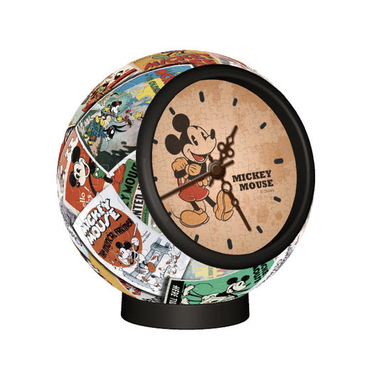 145片 桌面时钟 塑料拼图 KC1012 米奇与朋友系列-复古米奇 商品图0