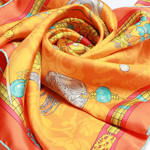 【皇锦】珠光璀璨丝巾 商品图0