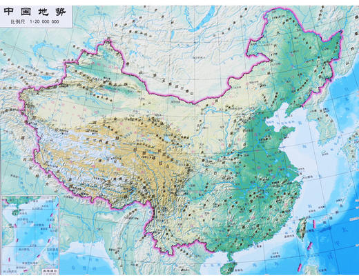 中国地图（政区版）,1.5m x 1.1m,两全覆膜挂图 商品图4