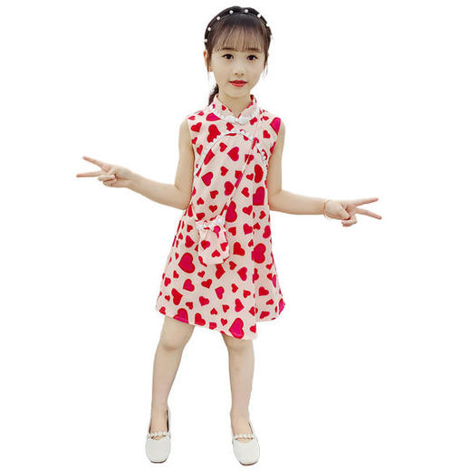 PJX-TF283含荷包   新款国风小女孩古装连衣裙 商品图4
