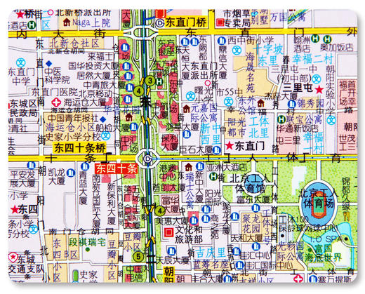 北京城区地图，67cm x 97.8cm 商品图3