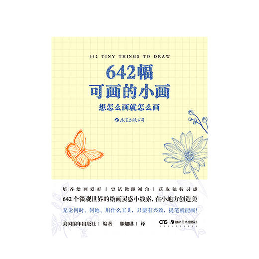 642幅可画的小画 美国编年出版社 艺术素描水彩美术 创意手绘手账草稿本 创作灵感 可爱手工DIY 袖珍绘画书籍 商品图2