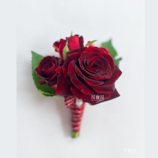《心上》红玫瑰胸花 商品图0
