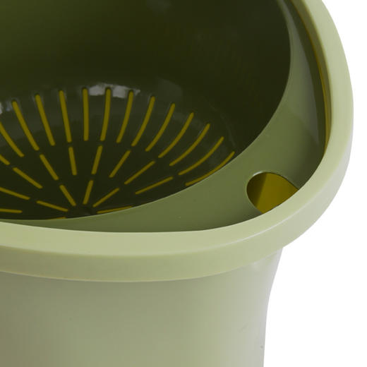 茶花 塑料加厚茶水桶排水桶茶渣桶茶叶带盖接管按键式垃圾桶1521 商品图4