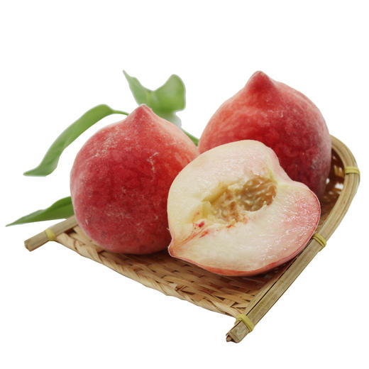 当季上新芷江水晶桃露天种植清脆可口现摘现发5斤装