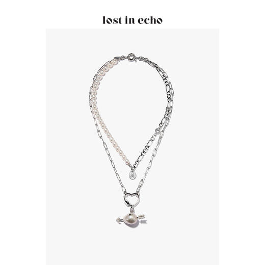 丘比特珍珠双层叠戴项链 商品图1